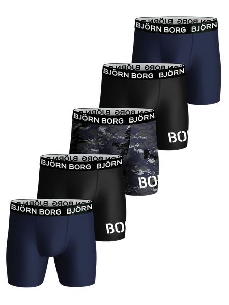 Björn Borg Performance Boxer 5-pack Multi, L